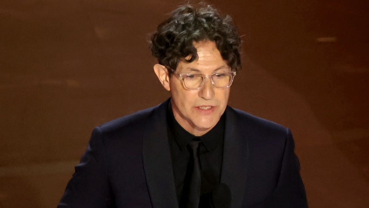 onathan Glazer accepts the Best International Feature Film award for "The Zone of Interest" onstage during the 96th Annual Academy Awards at Dolby Theatre on March 10, 2024 in Hollywood, California. (Photo by Kevin Winter/Getty Images)