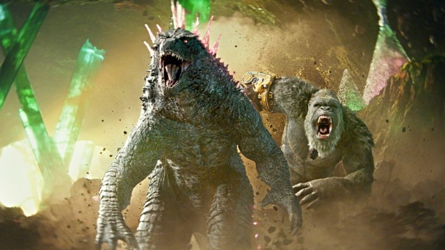 Godzilla and Kong in 'Godzilla x Kong: The New Empire' poster