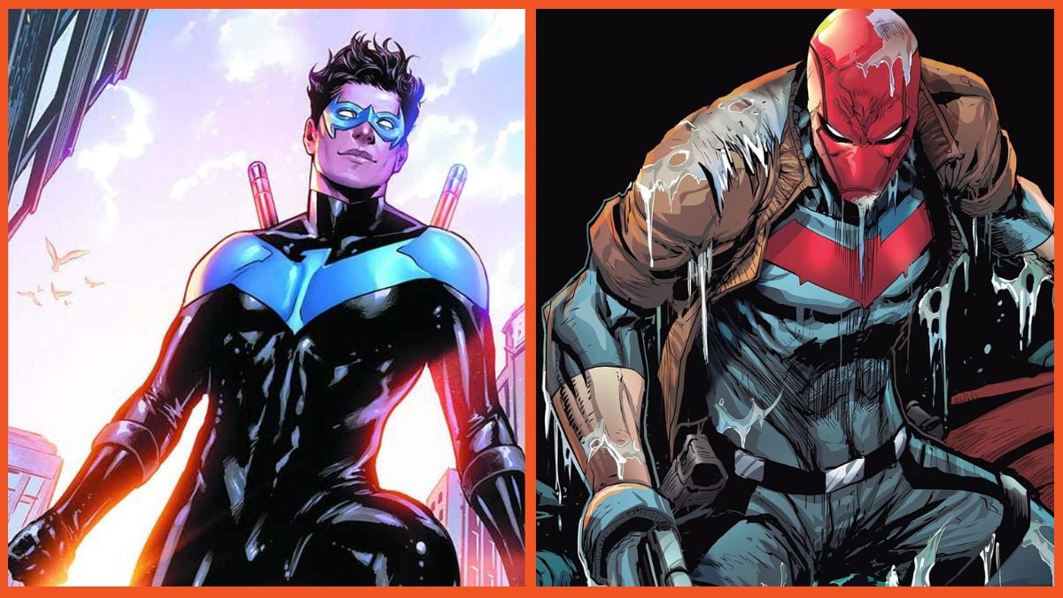 Nightwing and Red Hood from DC Comics