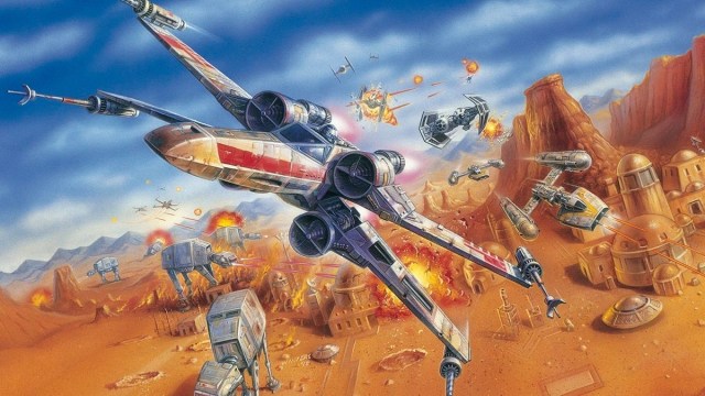Art from the Rogue Squadron Star Wars game