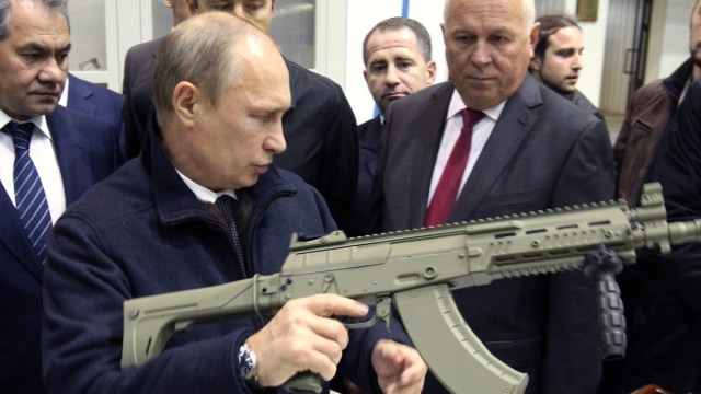 Vladimir Putin and Russia gun laws