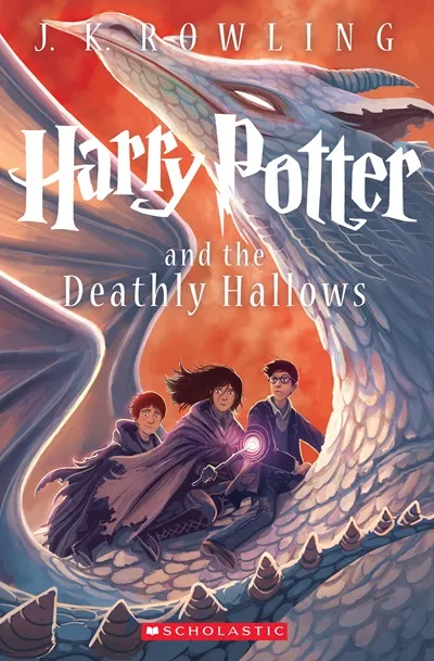 'The Deathly Hallows' book cover