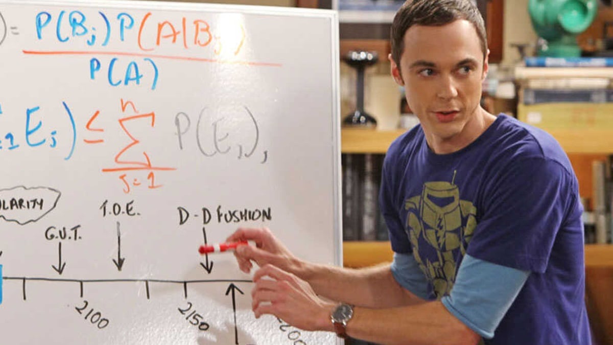 Sheldon Cooper in 'The Big Bang Theory'