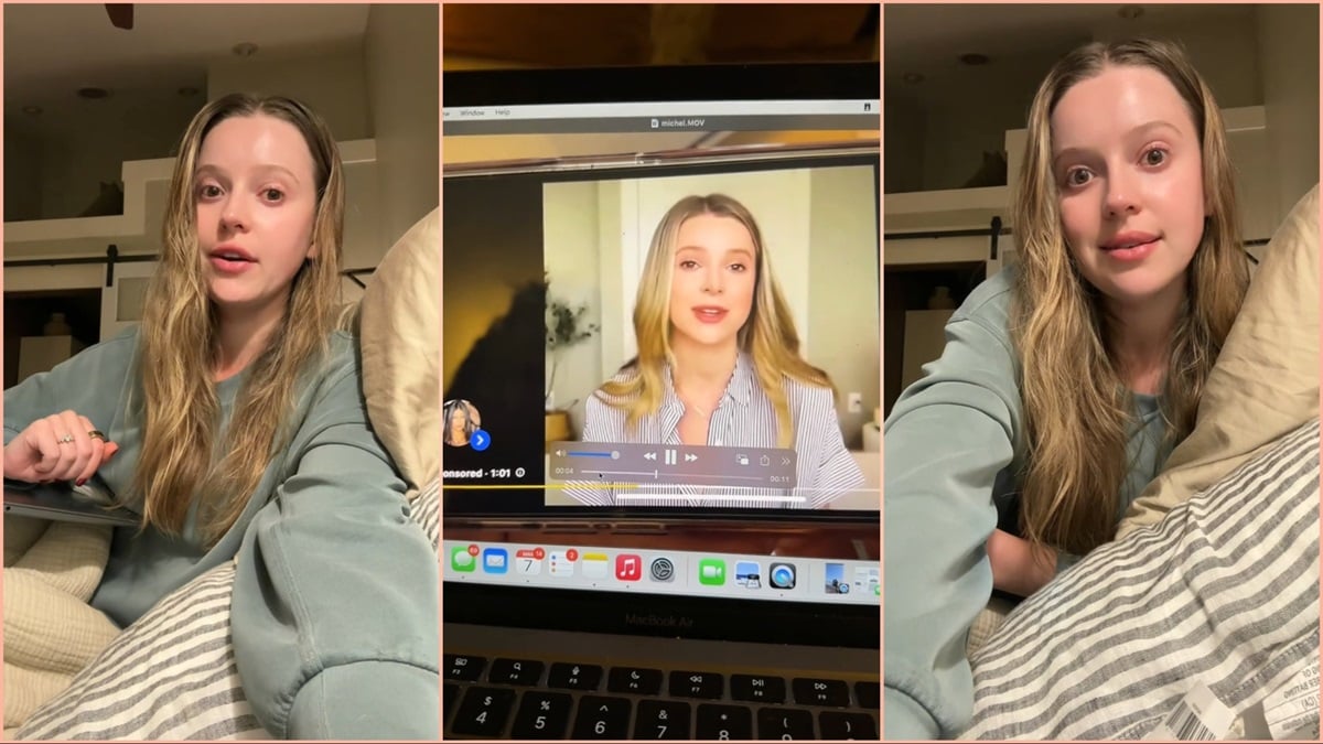 AI deepfake of TikTok content creator