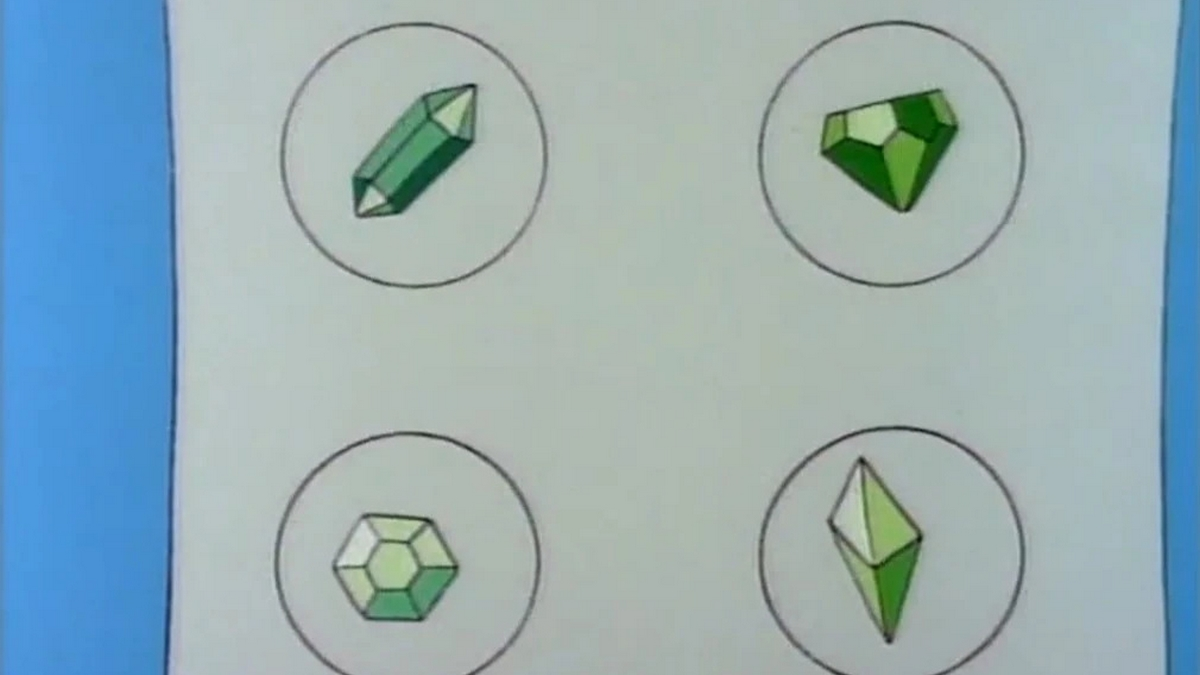 Chaos Emeralds from the animated series Adventures of Sonic the Hedgehog