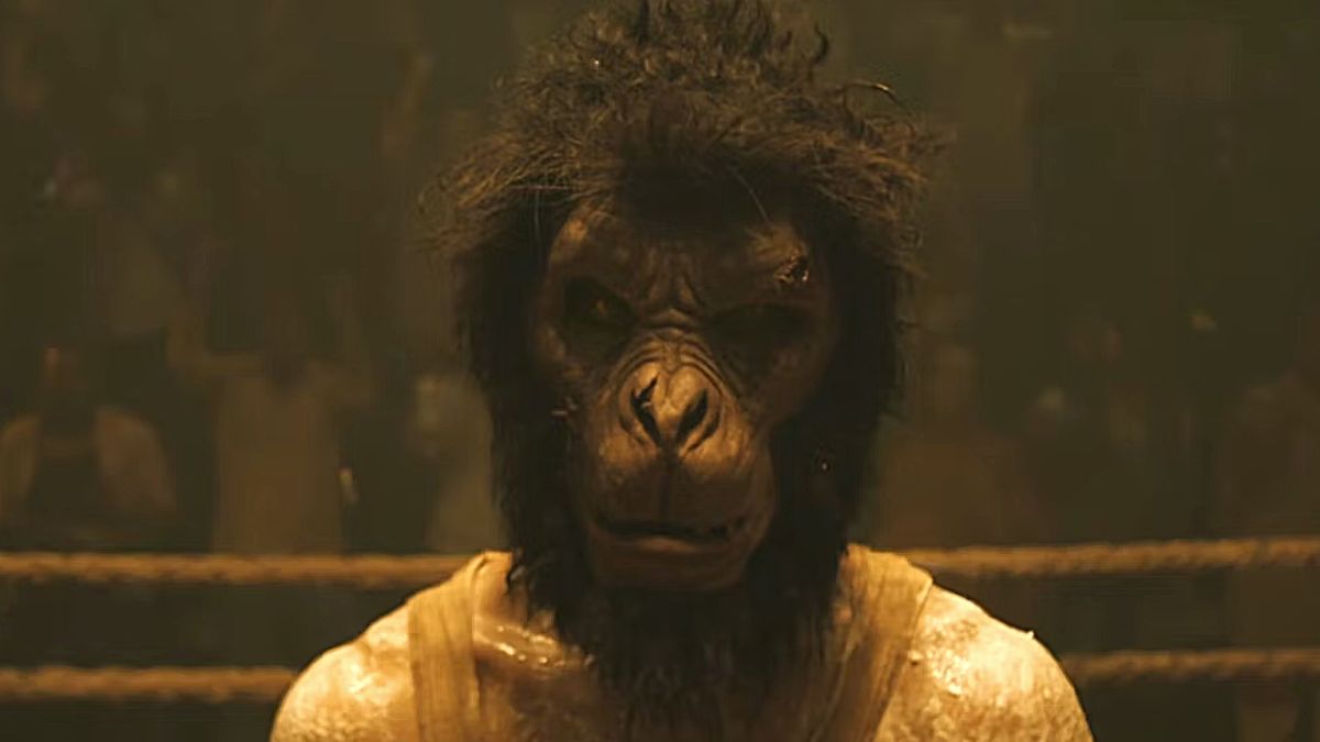 Dev Patel in Monkey Man 