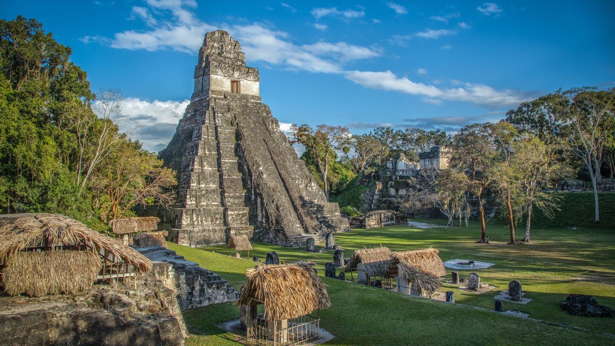 Pyramid number 1 in Tikal, Guatemala.