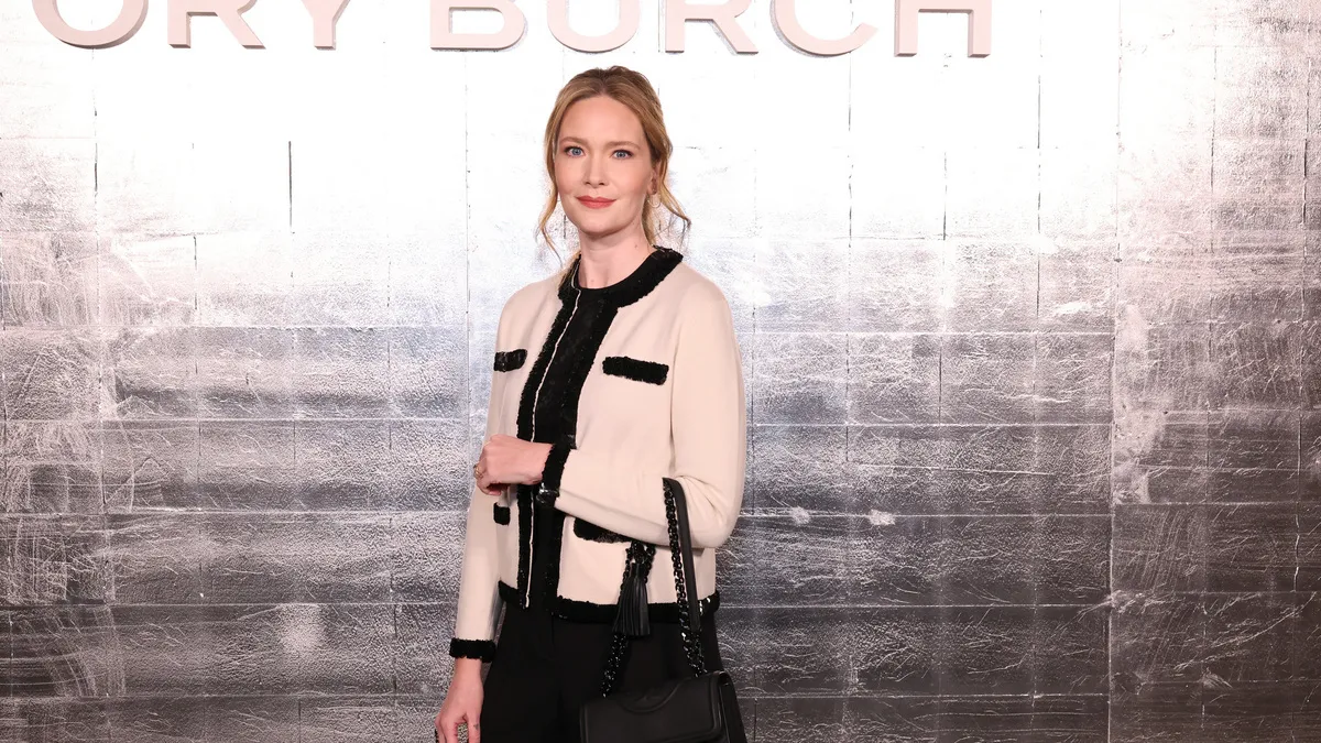 Sarah J. Maas attends Tory Burch Fall/Winter 2024 New York Fashion Week at New York Public Library on February 12, 2024 in New York City.