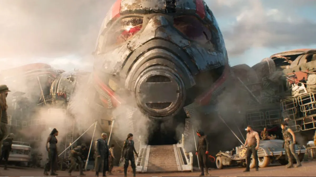 Giant-Man skull in Deadpool & Wolverine trailer