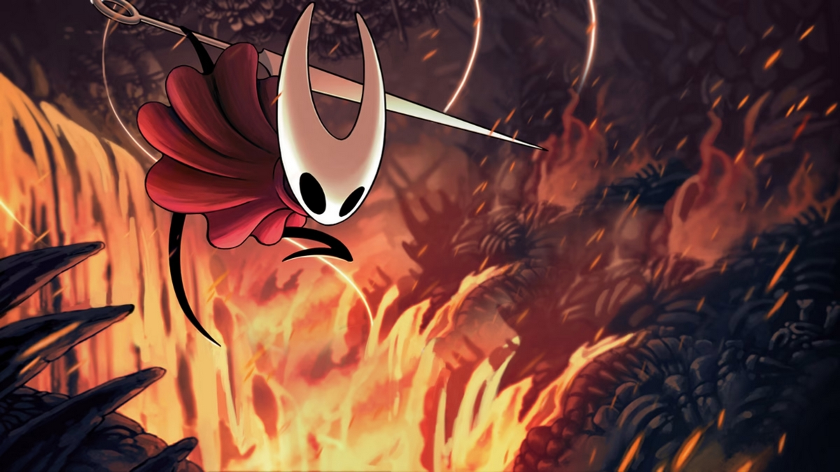 Promotional image of Hornet, the protagonist of Hollow Knight: Silksong