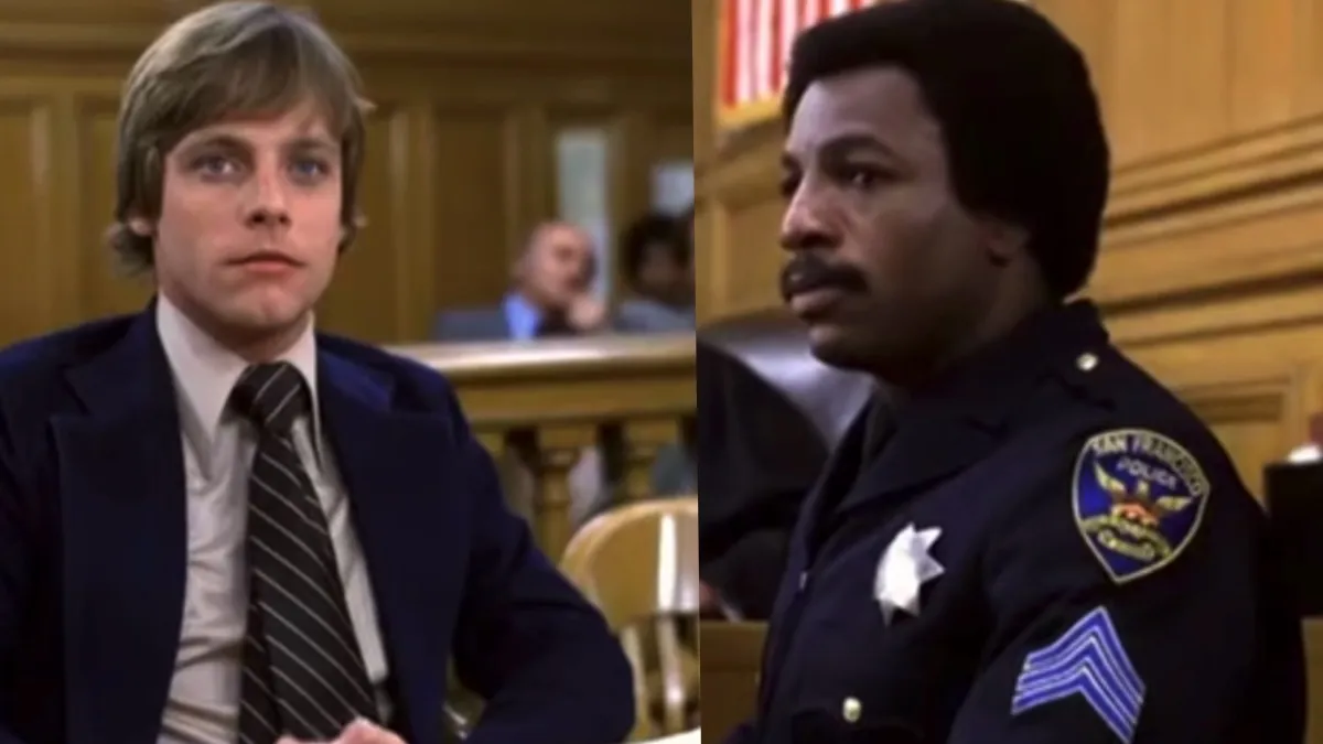 Mark Hamill and Carl Weathers