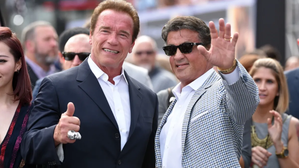 Stallone and Schwarzenegger