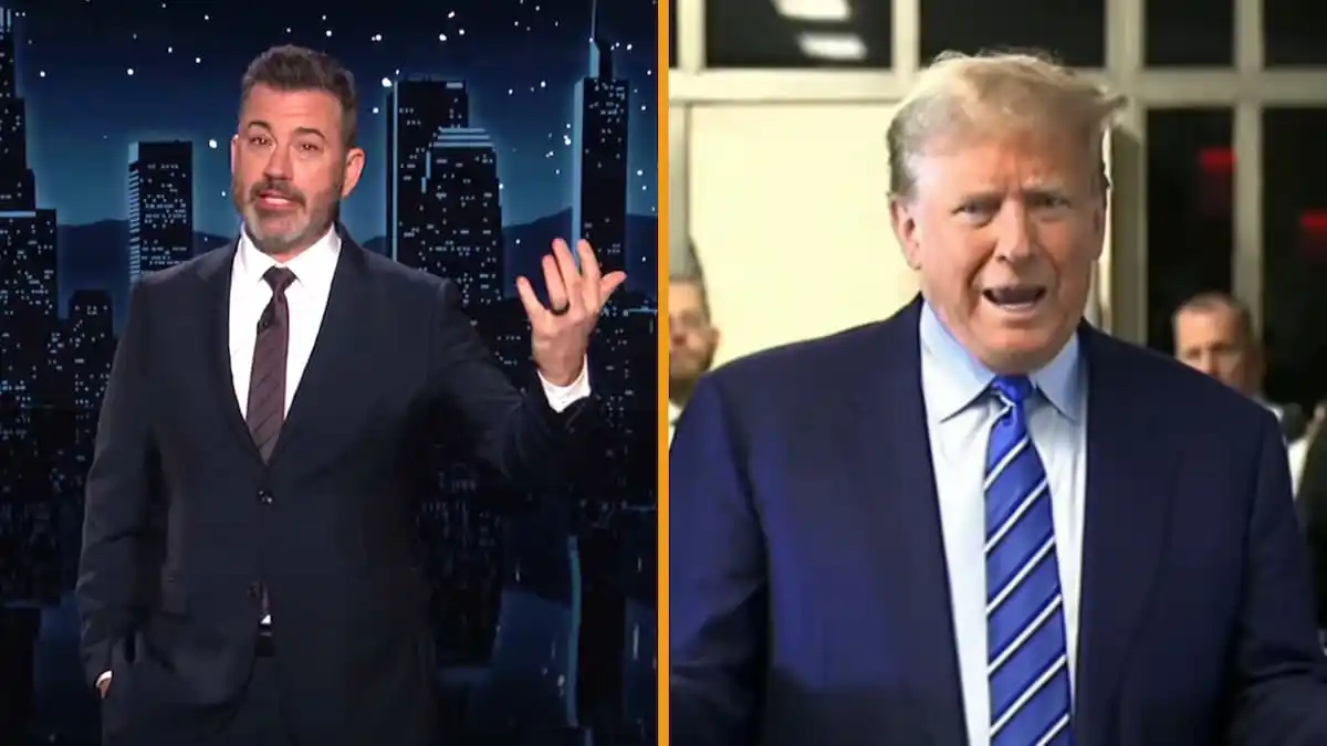 Jimmy Kimmel, Donald Trump