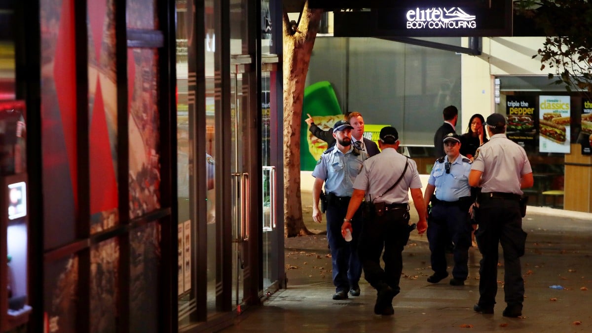 Sydney mall attack attacker