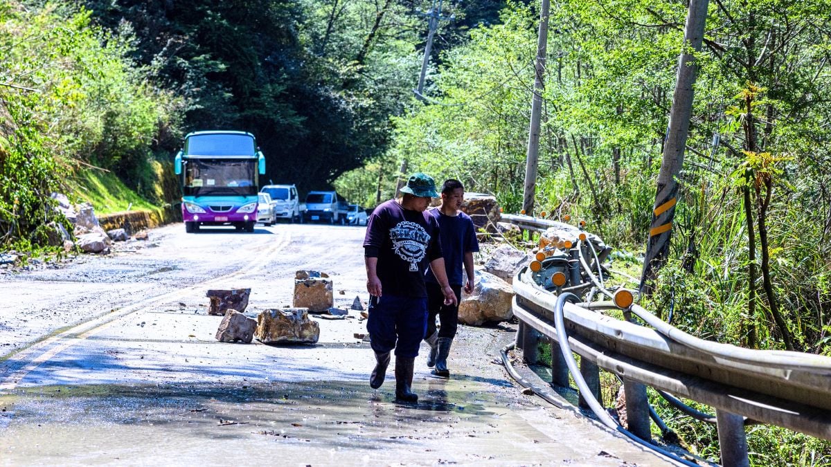 Taiwan following earthquake