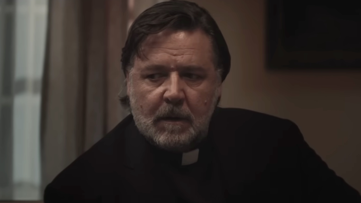 The Exorcism Russell Crowe Priest Afraid