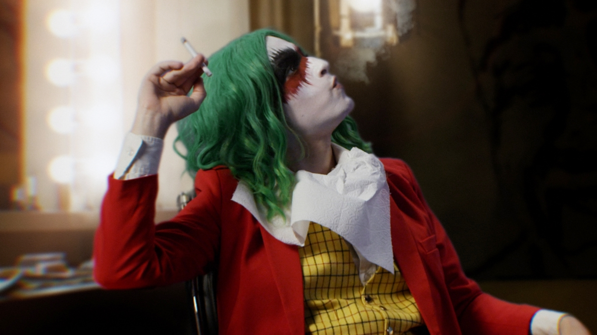 Vera Drew as Joker the Harlequin in The People's Joker