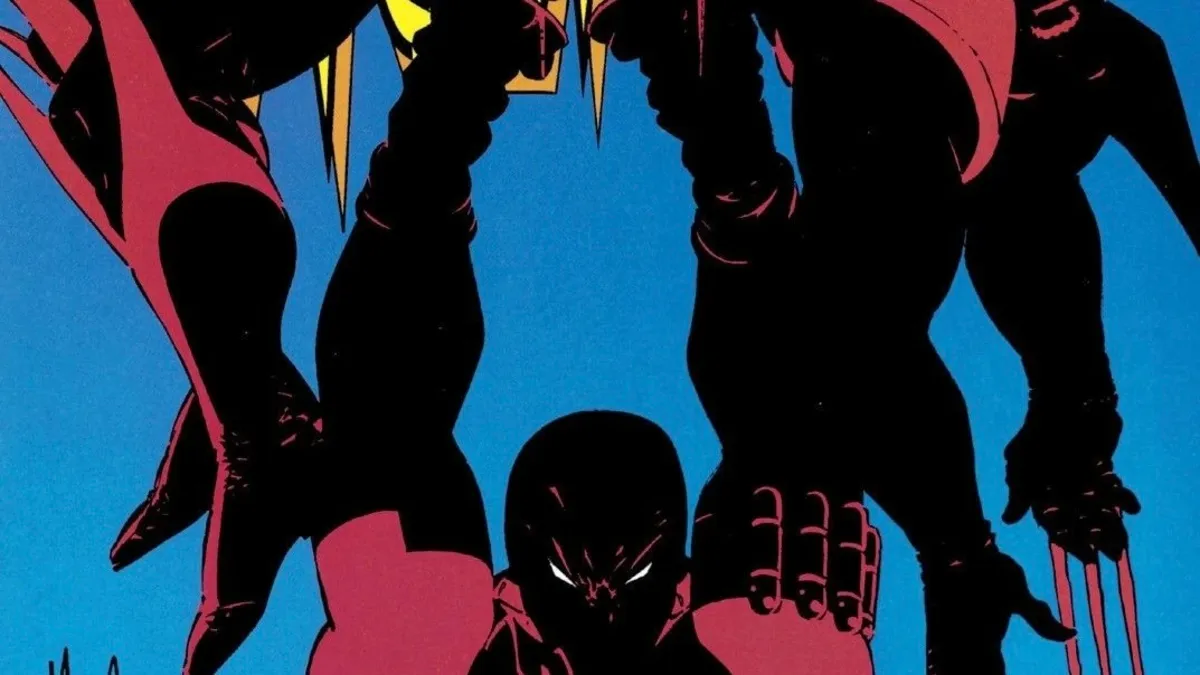 Deadpool impales Wolverine on two blades in ‘Wolverine #88’