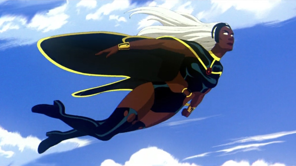 Storm flies through the air in X-Men '97 episode 6