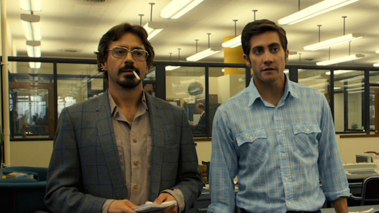 ake Gyllenhaal and Robert Downey Jr. in David Fincher's Zodiac