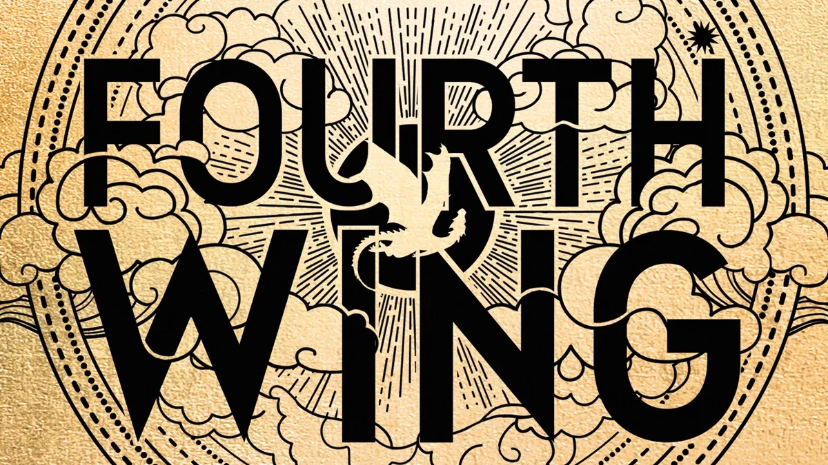 'Fourth Wing' book cover