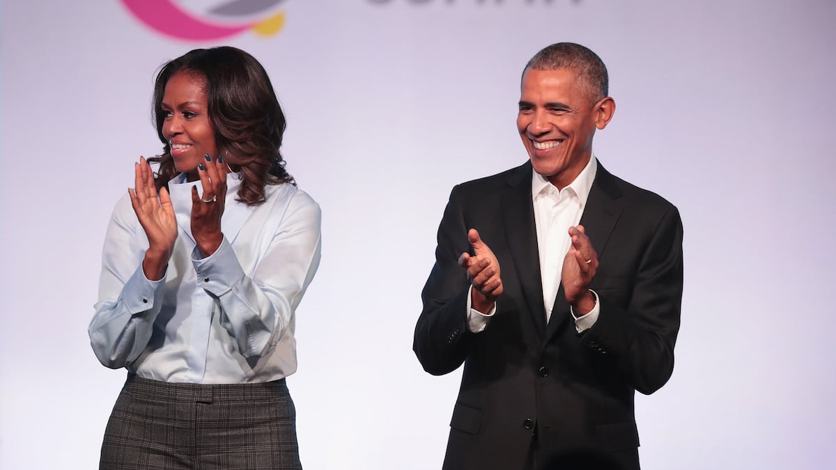 Michelle and Barack Obama Getty