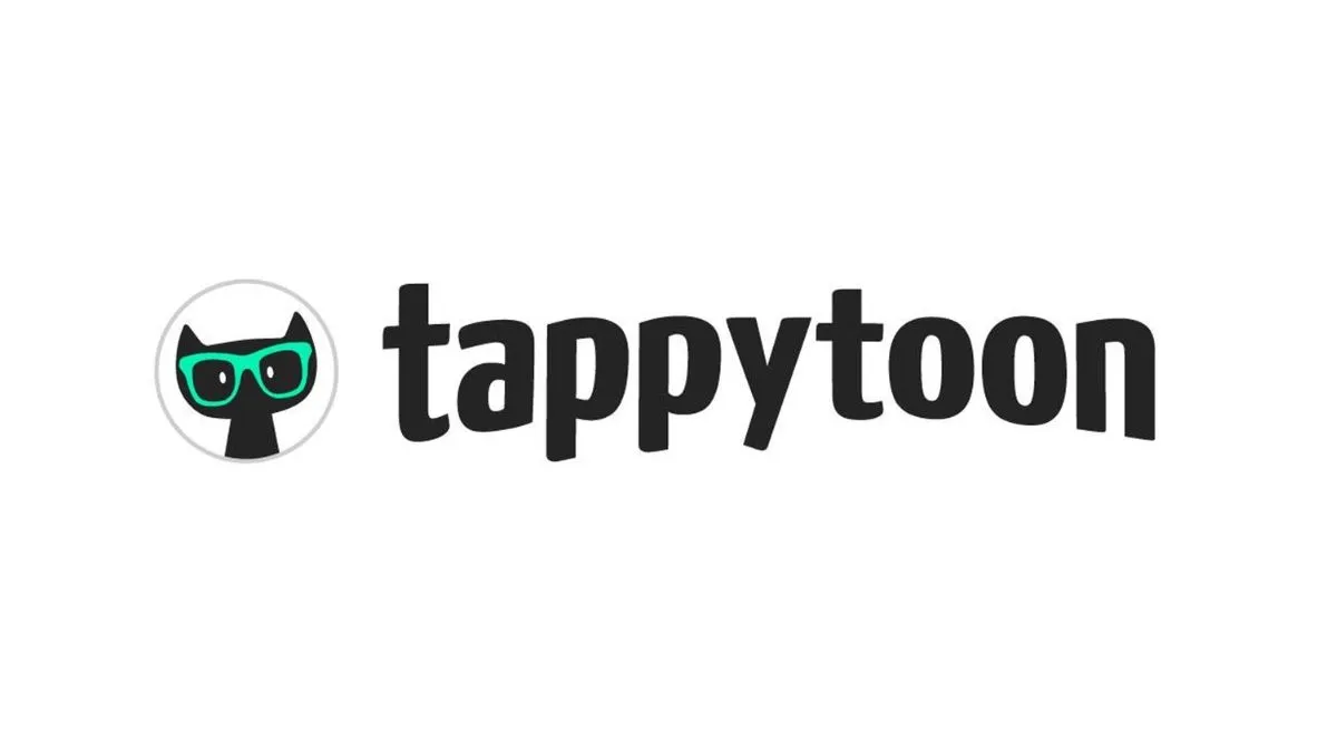 Tappytoon logo from their website with a white background
