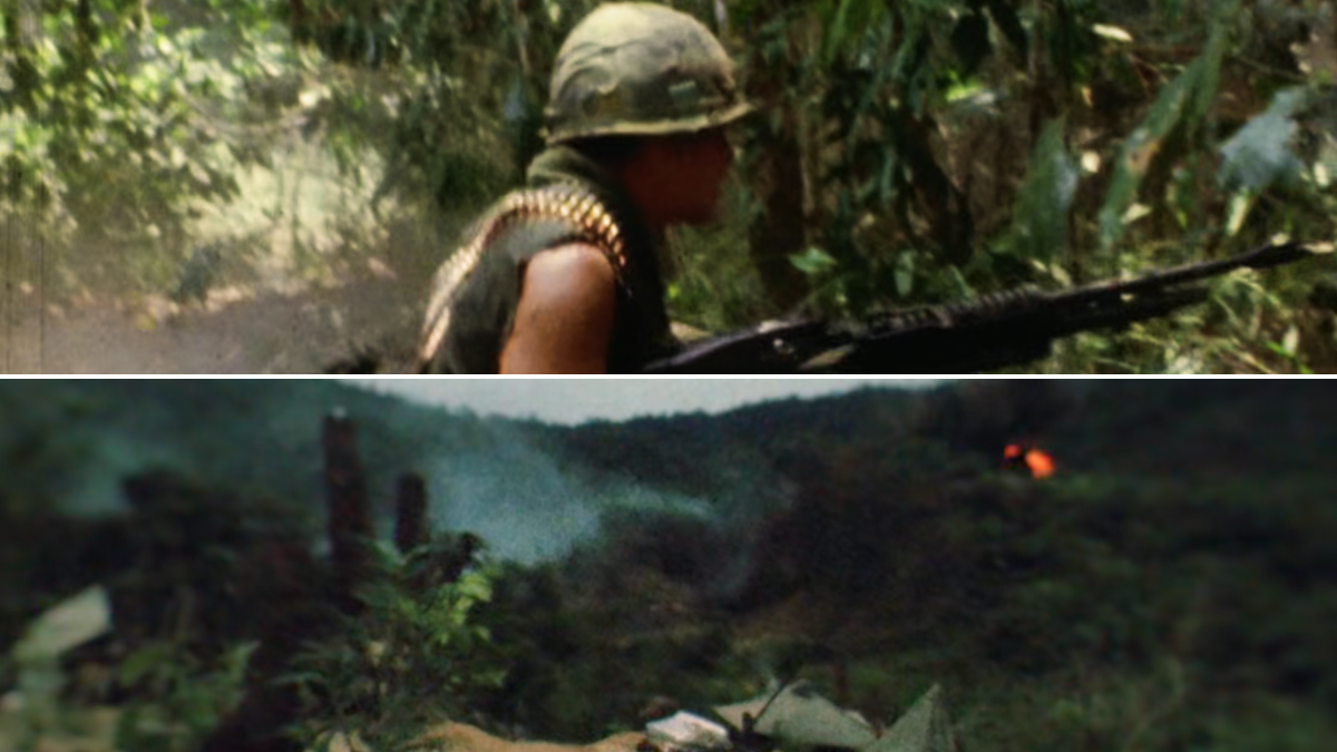 Vietnam War, soldier and jungle