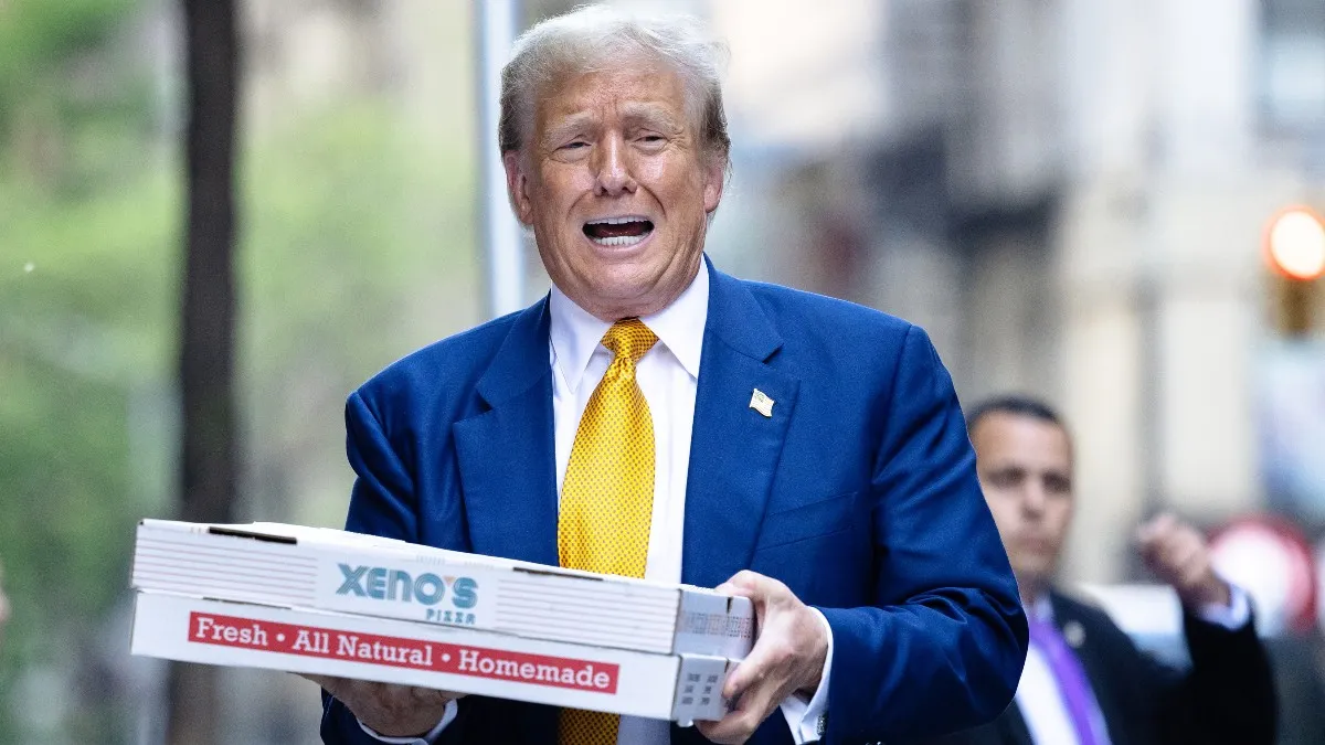 Donald trump's Pizza scam