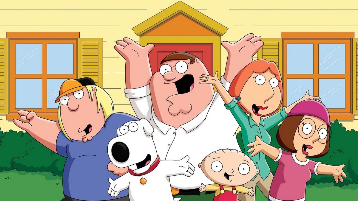 The Griffin Family from Family Guy