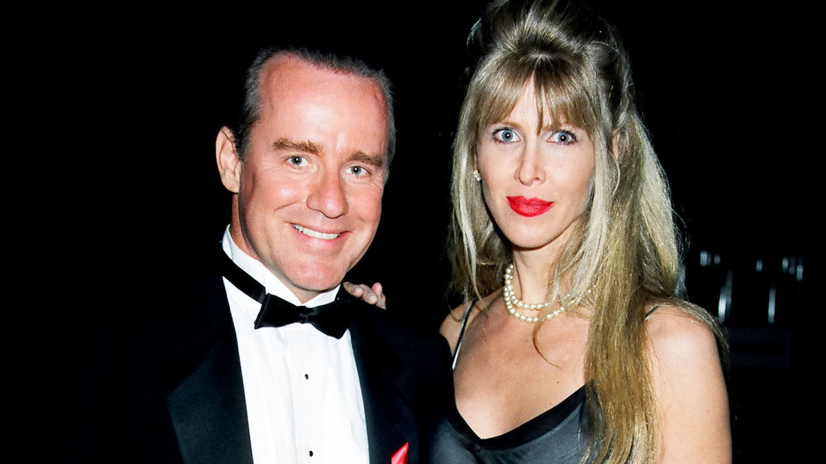 Phil Hartman and wife Brynn Hartman during 1994 Emmy Awards in Los Angeles, CA. 