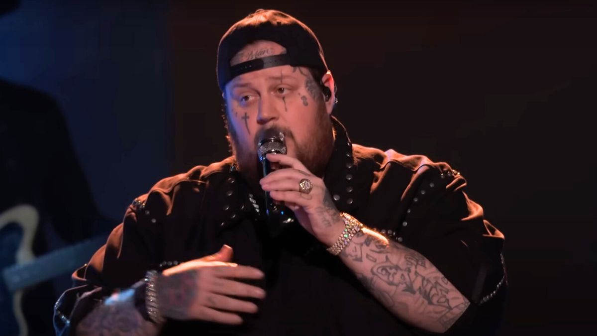 Jelly Roll performed "I Am Not Okay" during The Voice Season 25 finale