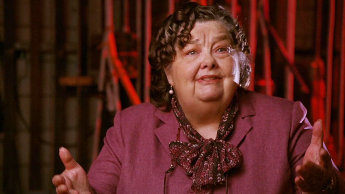 Lilian Adler, the original Glee director, in the last episode of the show