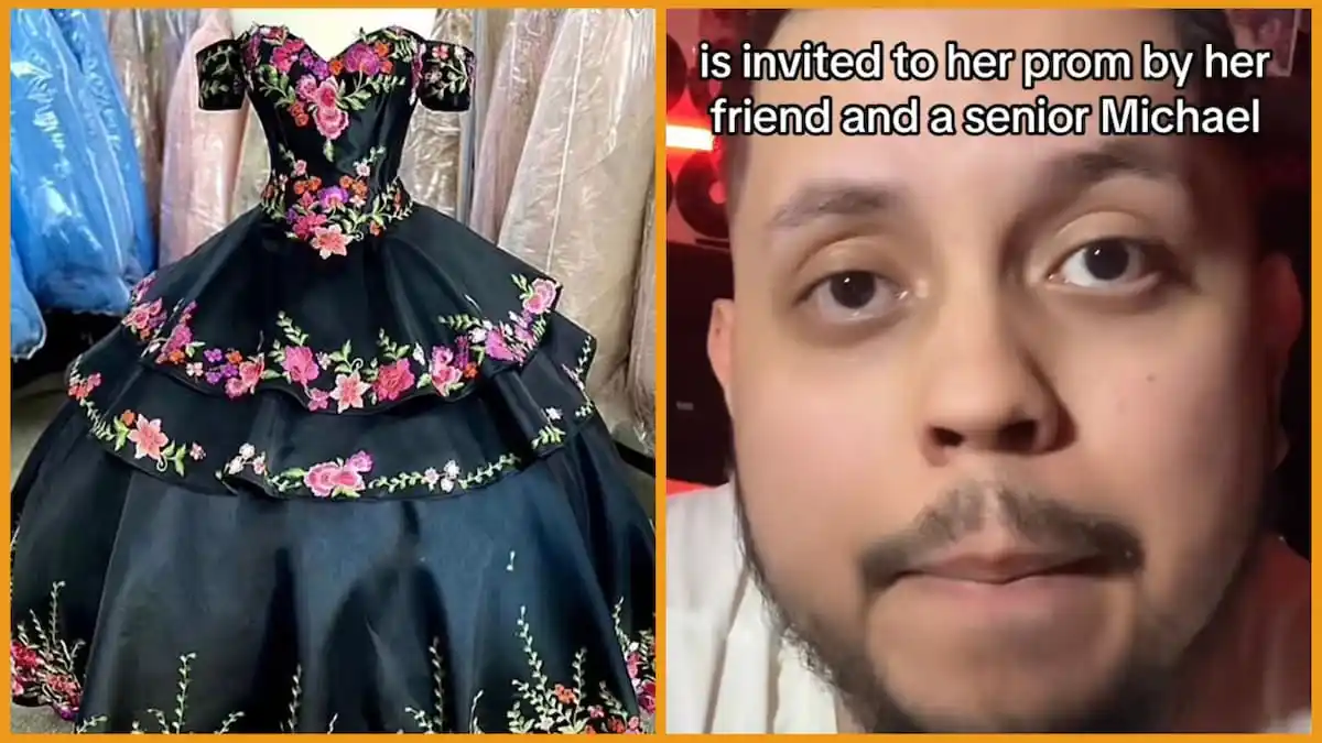 'Those girls were jealous': Latina teen wears a quinceaÃ±era dress to prom and gets kicked out for 'cultural appropriation'