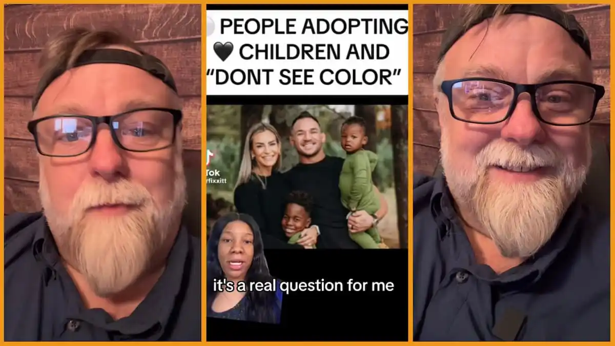 'He was always my son': White father defends adopting a mixed-race child after getting trolled online