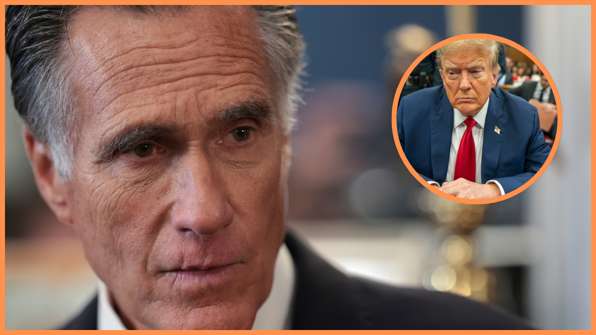 Why does Mitt Romney think President Biden should have pardoned Donald Trump?
