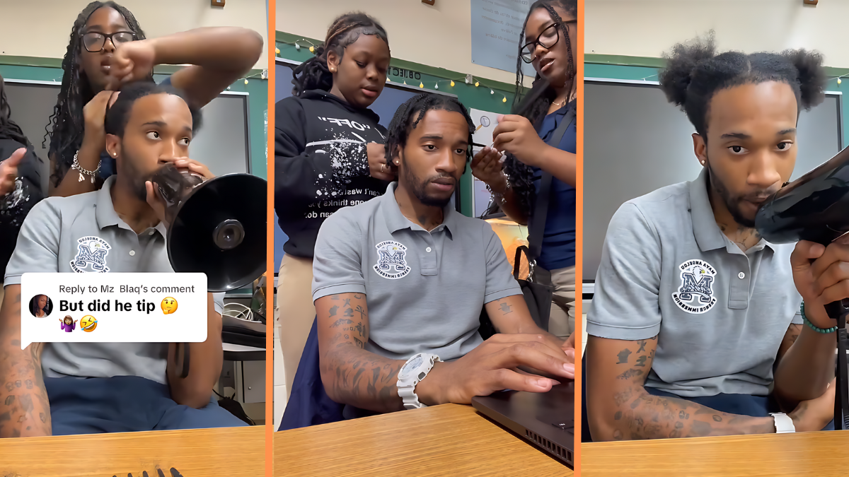 Teacher fired for letting students unbraid his hair sparks massive controversy