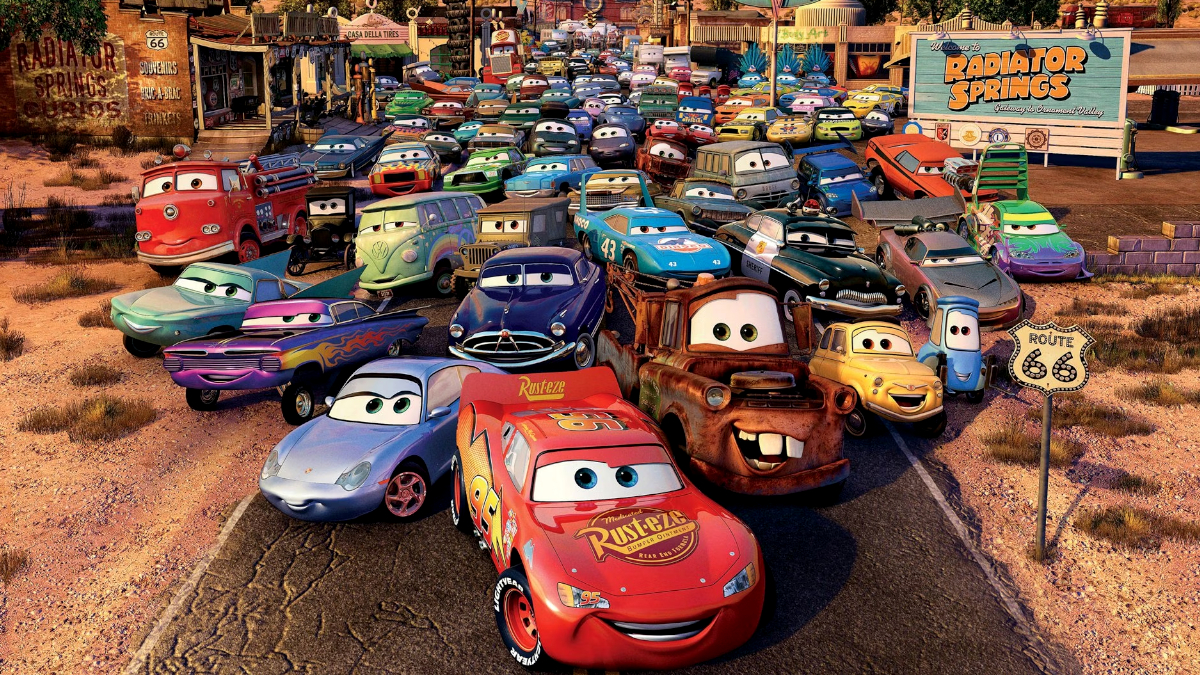 The many characters of the Cars franchise
