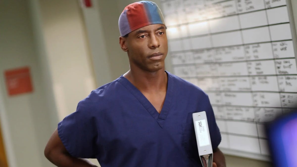 Isaiah Washington as Preston Burke on Grey's Anatomy