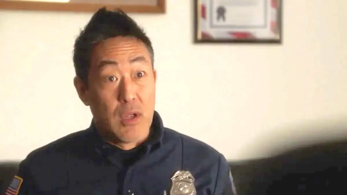 Kenneth Choi as Chimney in ABC's '911'