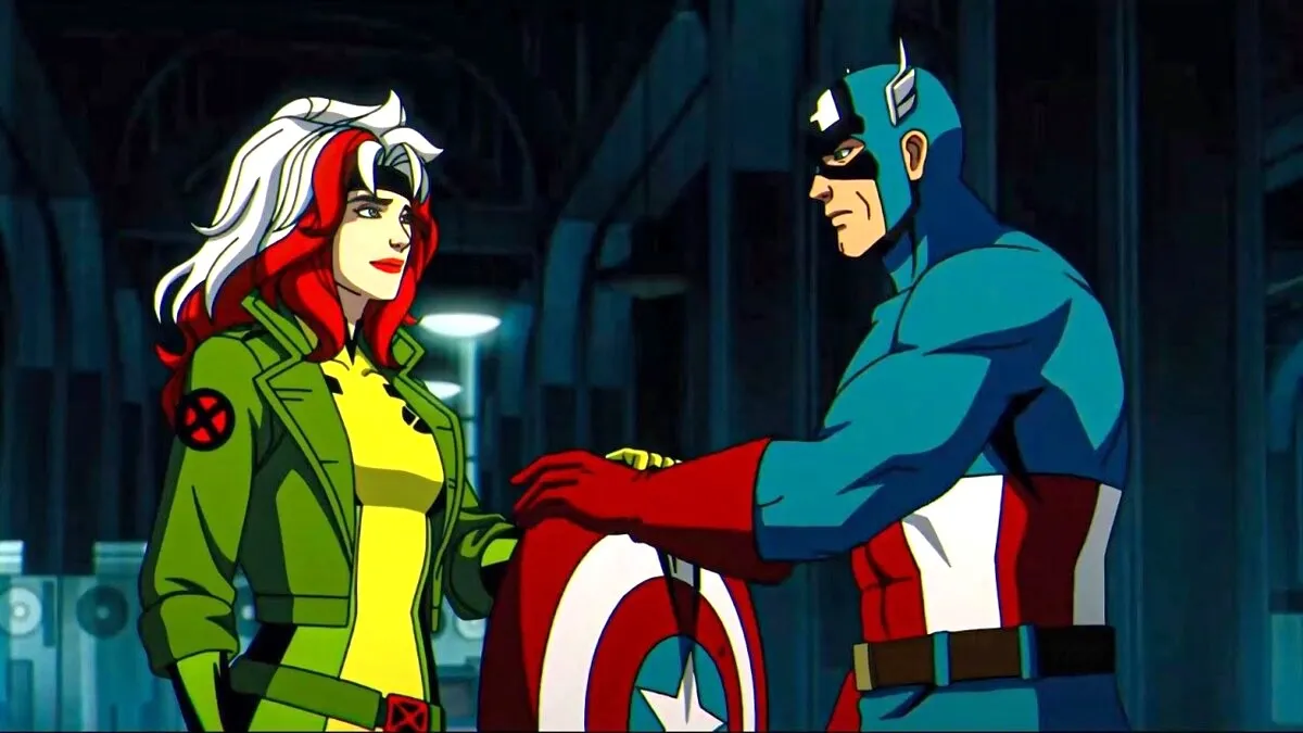 Rogue and Captain America in X-Men 97