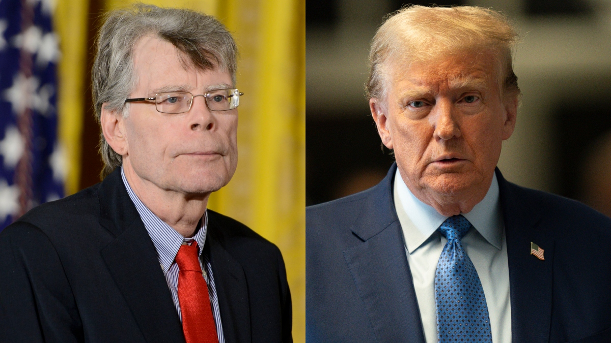 Stephen King doesn’t need a lighter to gently roast MAGA extremists to a crisp