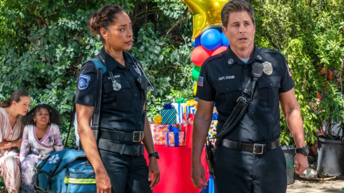 Gina Torres and Rob Lowe on 9-1-1: Lone Star
