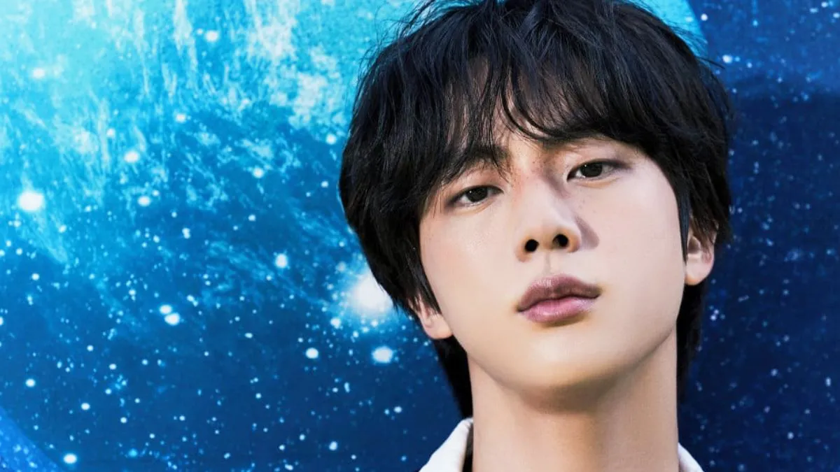 BTS' Jin for the concept photoshoot for "The Austronaut"
