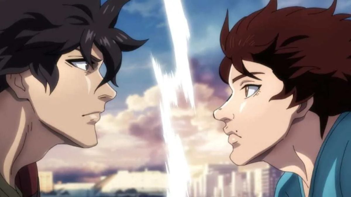 Image of the Netflix crossover event movie Baki Hanma VS Kengan Ashura