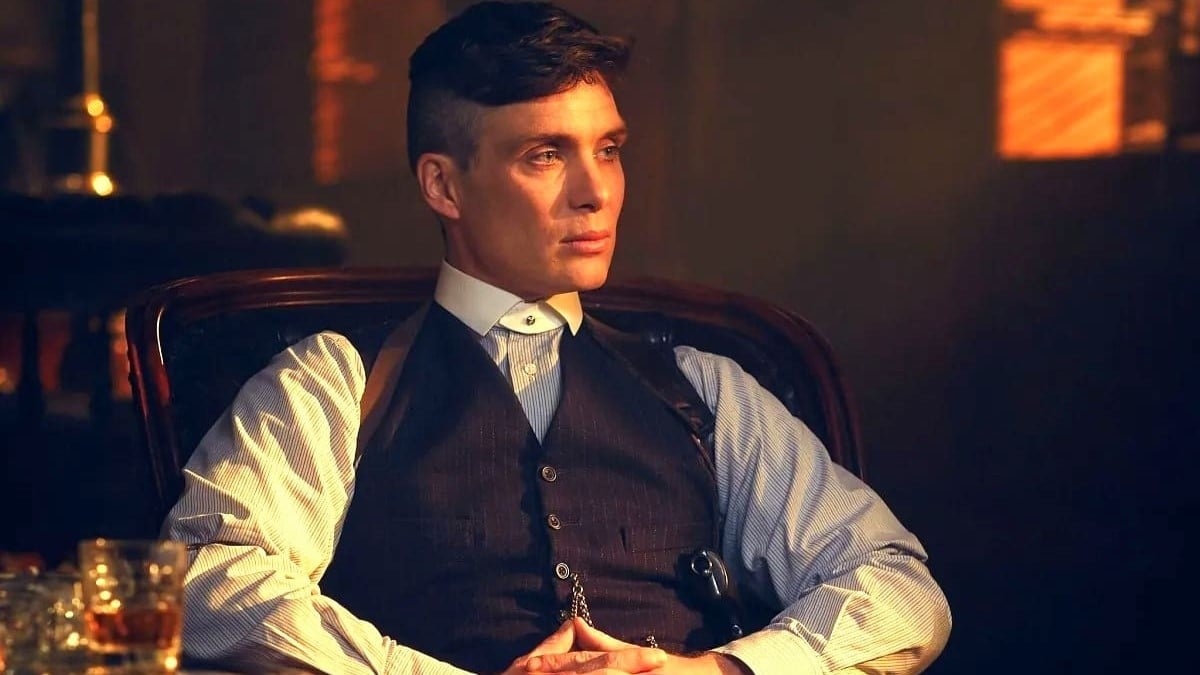 Cillian Murphy in character in a still from ‘Peaky Blinders’