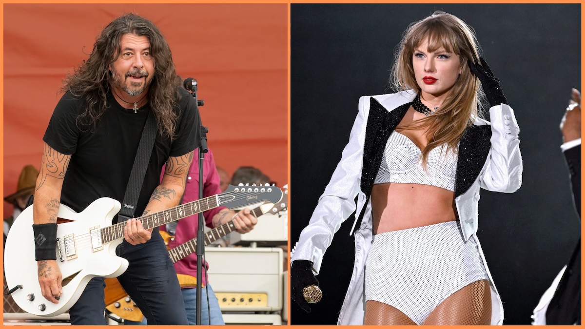 Dave Grohl and Taylor Swift