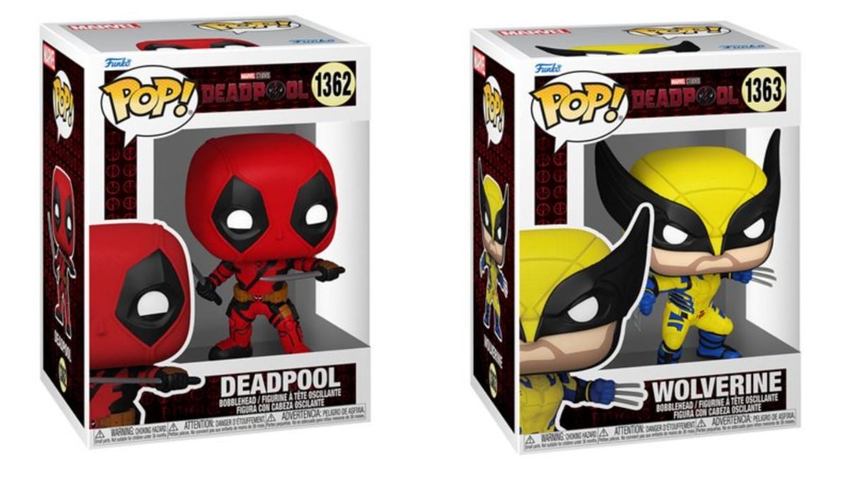 Deadpool & Wolverine Funko pops
