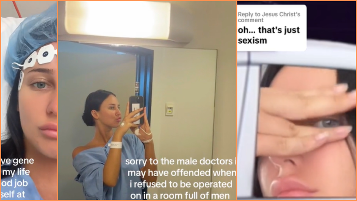 'Sorry to the male doctors I may have offended': Hero female doctor snaps into action when patient refuses to be operated on by men