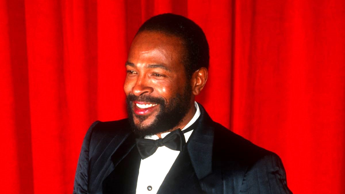 Singer Marvin Gaye at Grammy Award 1983 (Photo by Armando Gallo/Gettry Images)